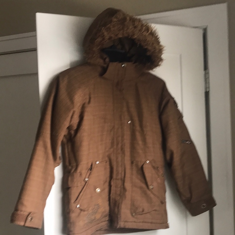 Girls snowboarding  Jacket Obermeyer